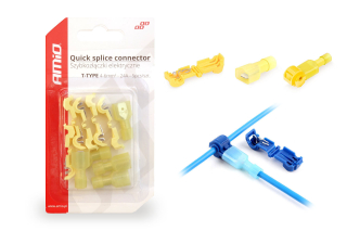 Elektrické rýchlospojky Typ-T 04-6mm2 24A Blister 5 ks