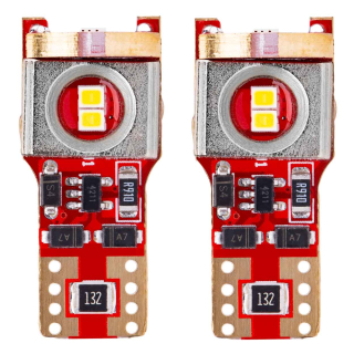 LED žiarovky CANBUS 2016 6SMD T10 W5W W10W White White 12V/24V