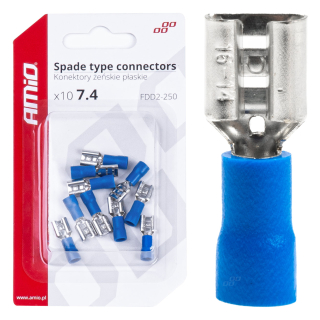 Elektrické konektory –samica (vsuvka) 7.4mm1.5-2.5mm215A 10 ks