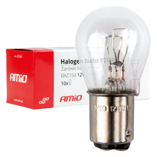 Halogénové žiarovky P21/4W 12V BAZ15d 10ks