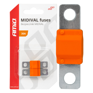 Poistky MIDIVAL 30A AMIO-03473