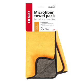 Súprava utierok z mikrovlákna 30x40cm 600g AMIO-03752