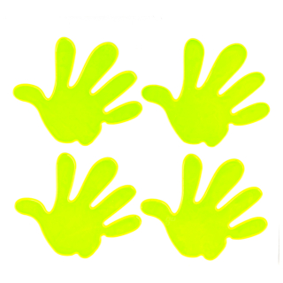 Sada reflexných nálepiek HANDS AMiO-03942