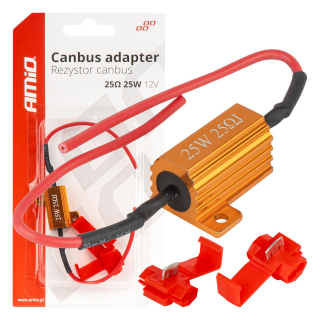 CANBUS rezistor pre LED žiarovky 25Ω 25W AMIO-04093